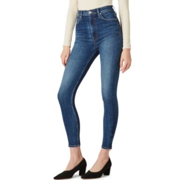 Hudson Centerfold Super Skinny High Rise Ankle Jeans - Picture 1 of 16